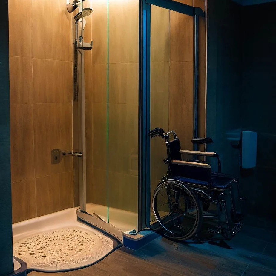 Kabina prysznicowa dla niepełnosprawnych