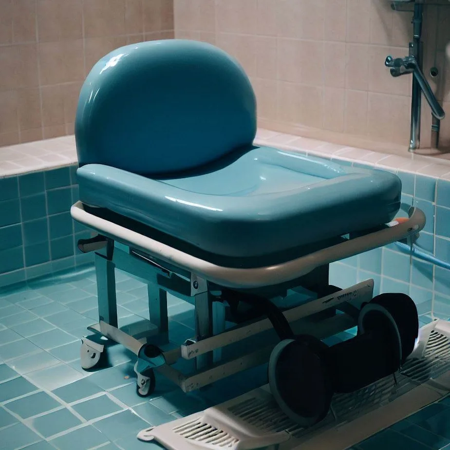 Krzesełko do kąpieli dla niepełnosprawnych