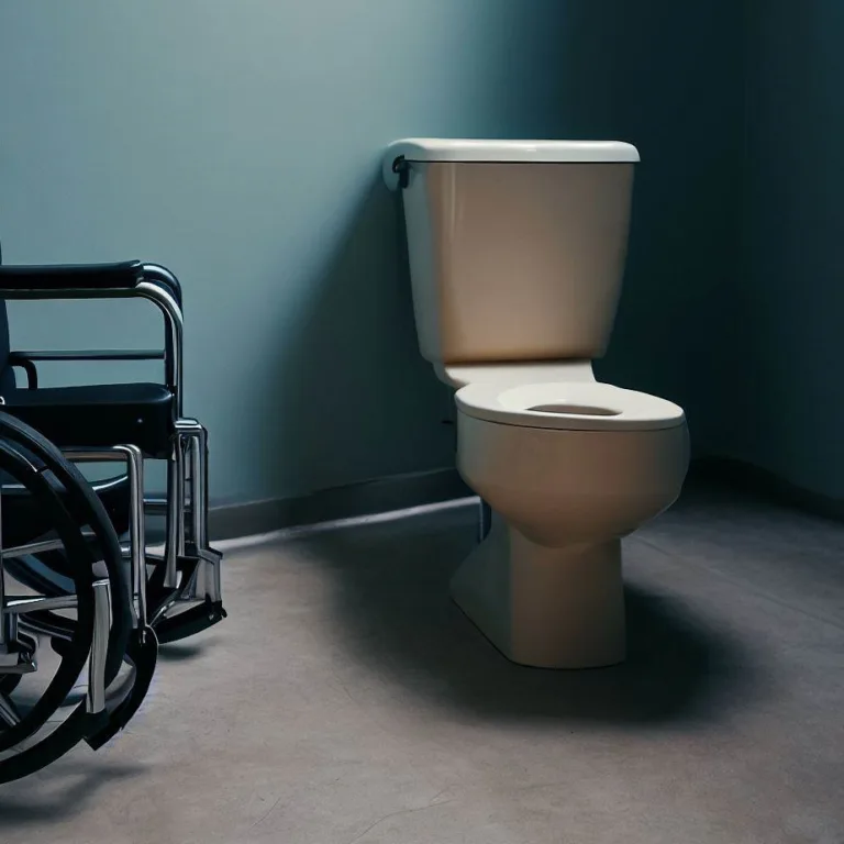 Krzesło toaleta dla niepełnosprawnych