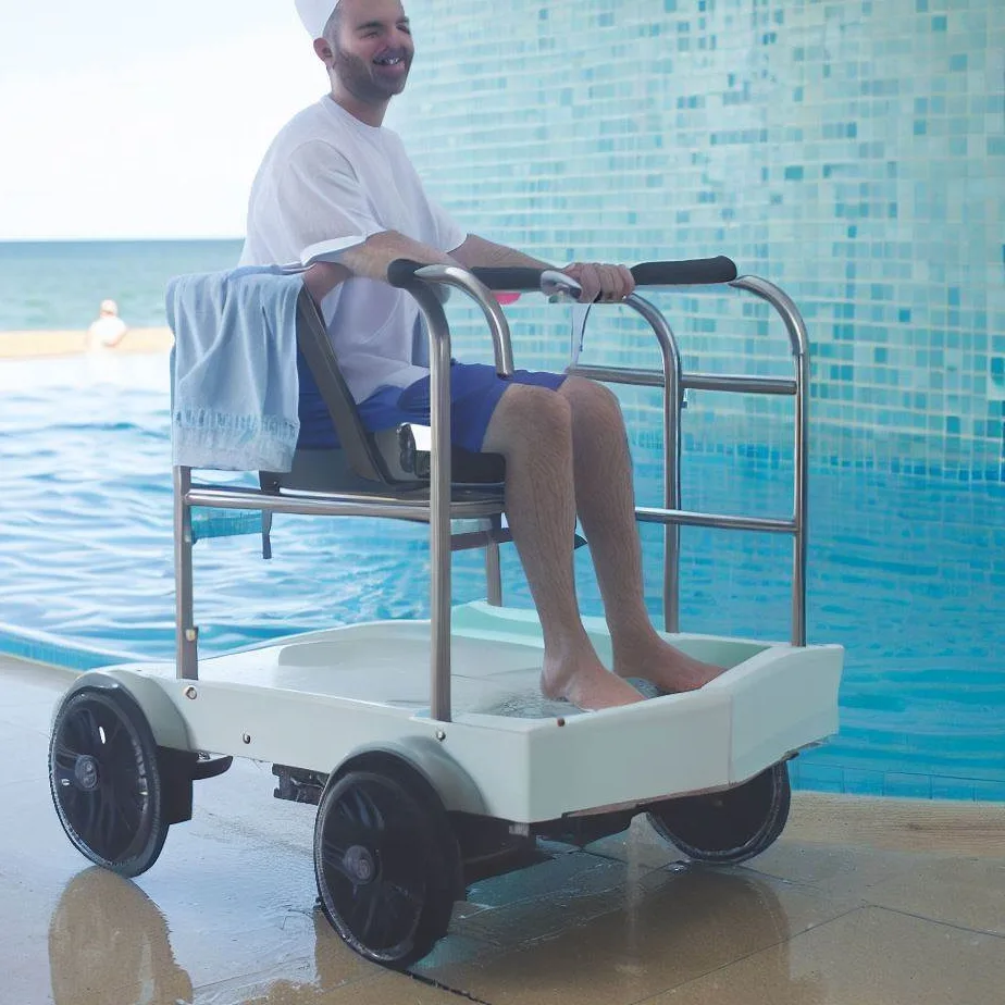 Wózek kąpielowy dla niepełnosprawnych